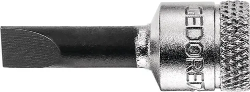 Steckschlüsseleinsatz IS 20 1/4 Zoll Schlitz 5,5mm L.37mm GEDORE