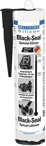 Spezialsilikon Black-Seal schwarz 310 ml Kartusche WEICON