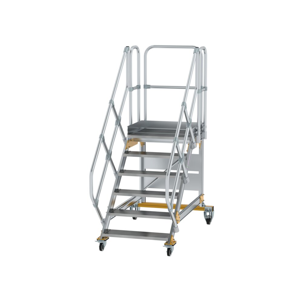 MUNK Plattformtreppe Aluminium,Stahl verzinkt