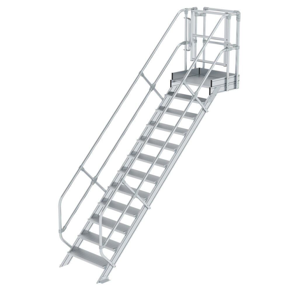 MUNK Treppe Aluminium