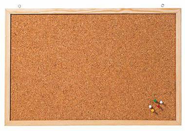 Franken Korktafel CC-KT6080 60x80cm Naturrahmen
