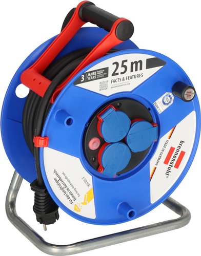 Kabeltrommel Garant 25m Gummi-Neopren 2,5mm² 290mm 3