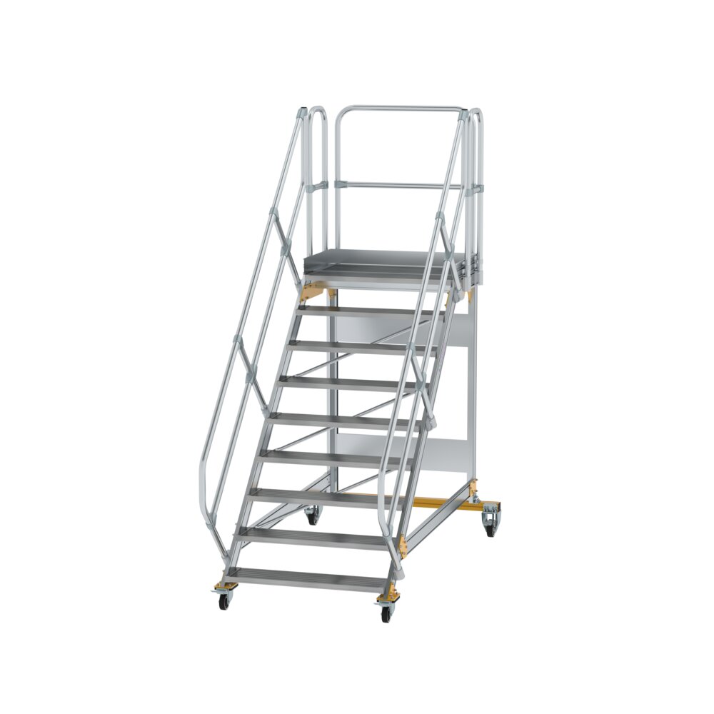 MUNK Plattformtreppe Aluminium,Stahl verzinkt