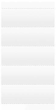 Falken Beschriftungsschild 11288172 60x20mm Papier weiß 100 St./Pack.