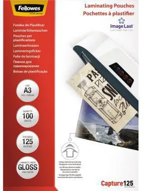 Fellowes Laminierfolie ImageLast 5307506 DIN A3 tr 100 St./Pack.