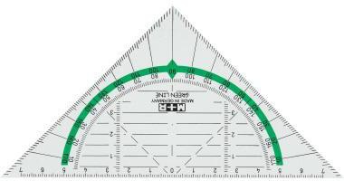 M+R Zeichendreieck Green Line 723170810 16cm