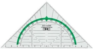 M+R Zeichendreieck Green Line 723170810 16cm