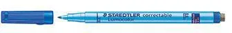 STAEDTLER Folienstift Lumocolor correctable 305 F-3 0,6mm blau