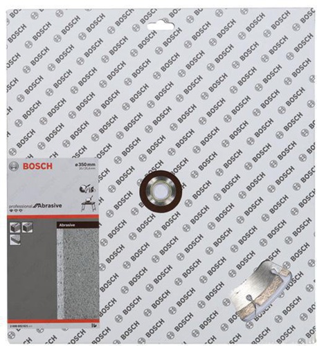 Bosch Diamanttrennscheibe Standard for Abrasive D.350mm Bohrungs-D.20+25,4mm