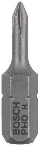 Bosch Schrauberbit Extra-Hart ISO1173 C6.3 PH 0 L.25mm 1/4Zoll-Außen-6kt 3erPack