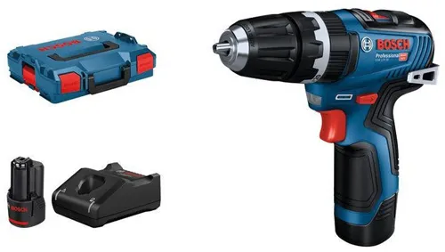 Bosch Akku-Schlagbohrschrauber GSB 12V-35 Drehz.0-460/1750 1/min m.2xAkku 3Ah i.L-BOXX