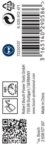 Bosch Metallbohrer PRO Metal Arbeits-L.39mm D.3,5mm L.70mm 10St.