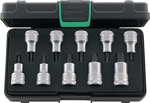 Steckschlüsselsatz 54TX/10 10-tlg.1/2 Zoll T20-T60 STAHLWILLE