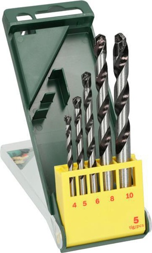 Bosch Betonbohrer-Set HM 5tlg. D.4-10mm Kunststoffkassette