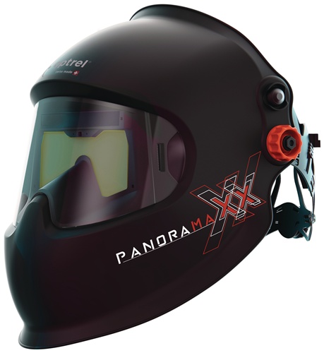 Laserhelm Panoramaxx L schwarz 50x100mm