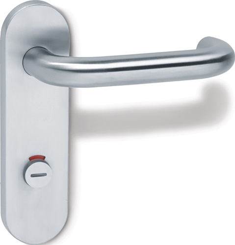 Frei-Besetzt-Garnitur 111XAH/230.21XAHNR VA FBM Kurzschild HEWI