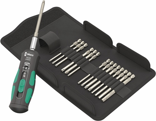 Drehmomentschraubendrehersatz 7515/16 16-tlg.2,3,4,5,6 Nm