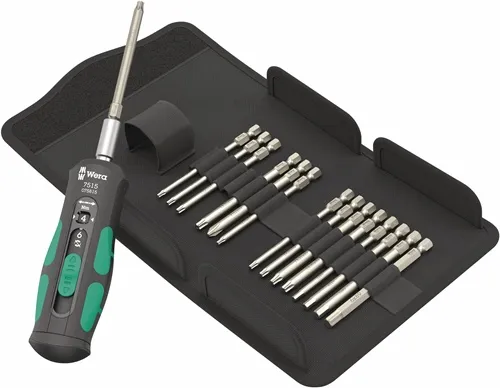 Drehmomentschraubendrehersatz 7515/16 16-tlg.2,3,4,5,6 Nm