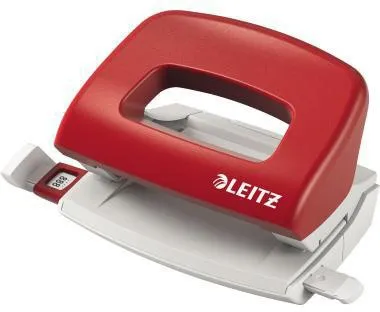 Leitz Locher NeXXt 50580025 10Bl. Metall/Kunststoff rot