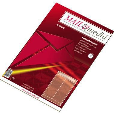 MAILmedia Faltentasche 30002521 B4 oF hk 130g br 5St.