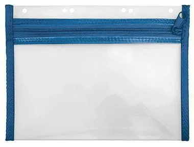 Veloflex Reißverschlusstasche VELOBAG XXS 4350050 DIN A5 blau