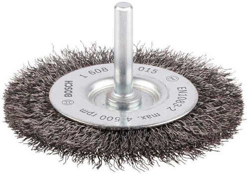 Bosch Scheibenbürste PRO Metal clean D.75mm Draht-St.0,2mm Bürsten-B.10mm