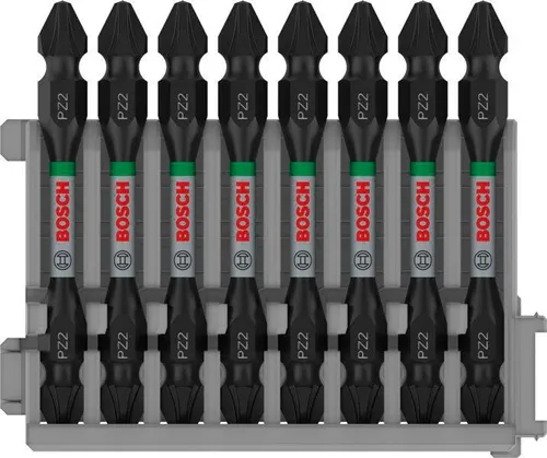 Bosch Doppelklingenbit-Set PRO Impact 8tlg. L.65mm PZ2