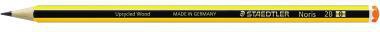 STAEDTLER Bleistift Noris 120-0 2B sechskantform gelb/schwarz