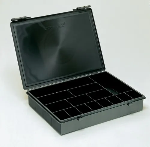 Sortimentskasten B.338xT.260xH.57mm 15Fächer leitfähig ESD Assorter 4-15