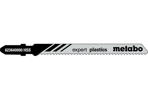 Stichsägeblätter expert aluminium Nutz-L.74mm Zahnt.2mm HSS Z. geschliffen 5St.