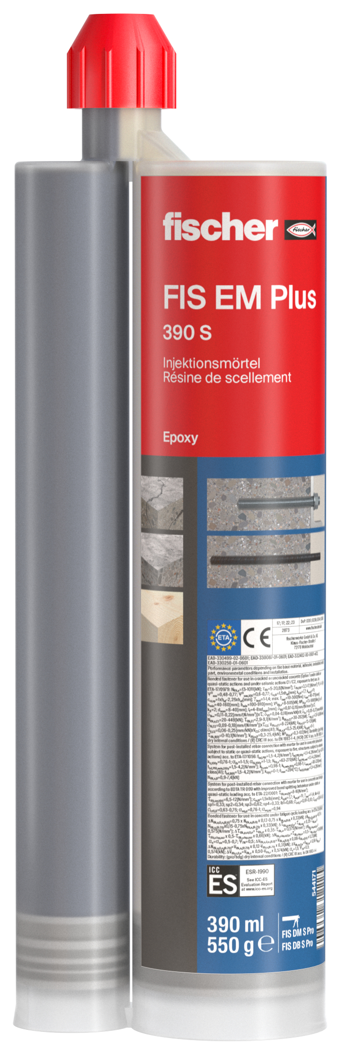 fischer Epoxidharzmörtel FIS EM Plus 390 S