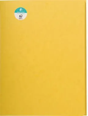 Exacompta Sammelmappe 56404E DIN A4 3Klappen Karton gelb