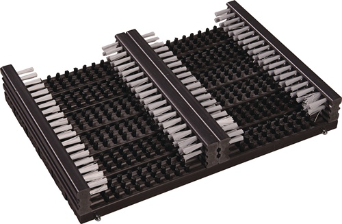 Fußmatte schwarz 100% PP L290xB390xS55mm