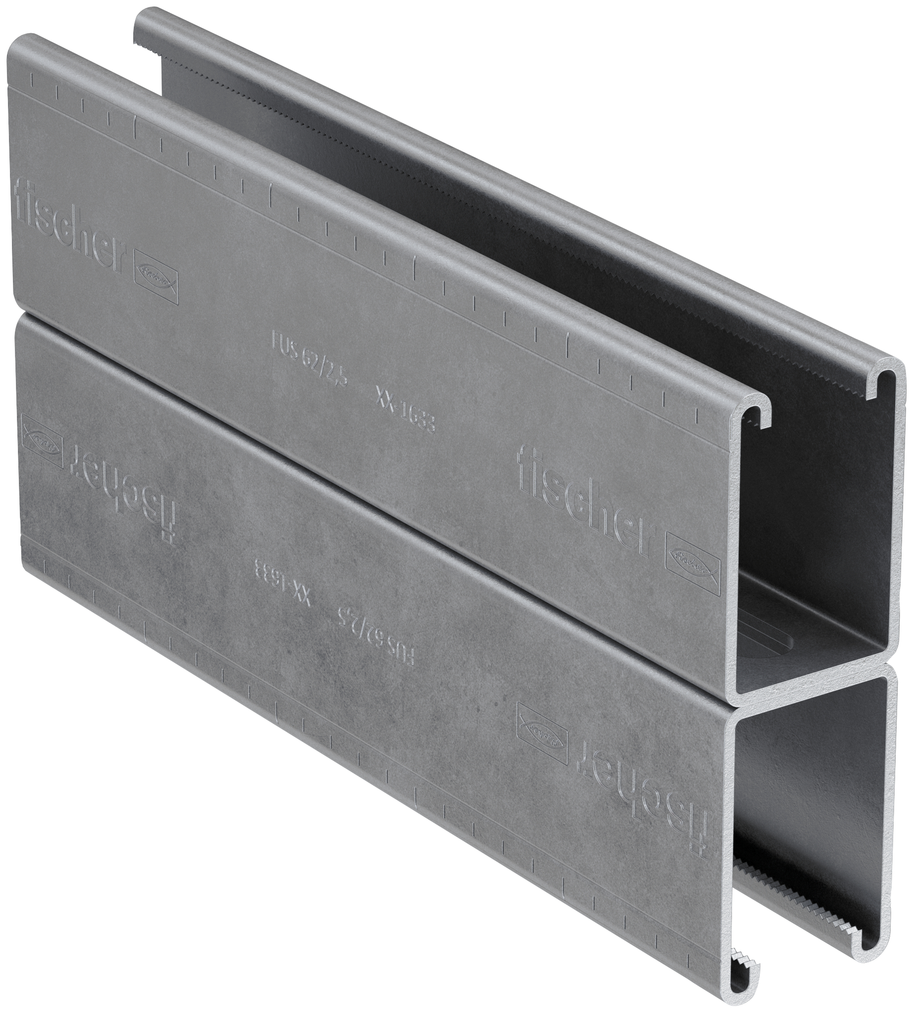 fischer Montageschiene FUS 62D/2,5 - 6 m feuerverzinkt