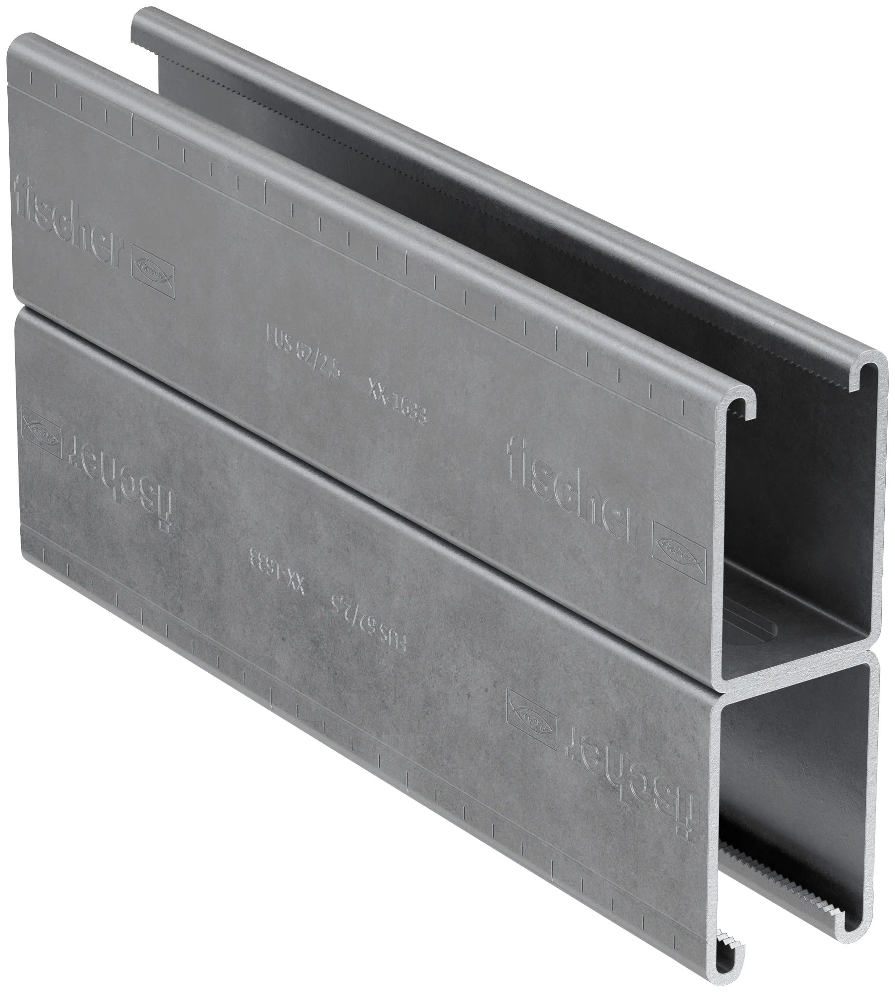 fischer Montageschiene FUS 62D/2,5 - 6 m feuerverzinkt