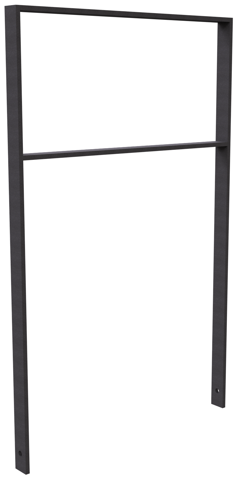 Ahnlehnbügel aus Flachstahl 50 x 12 mm