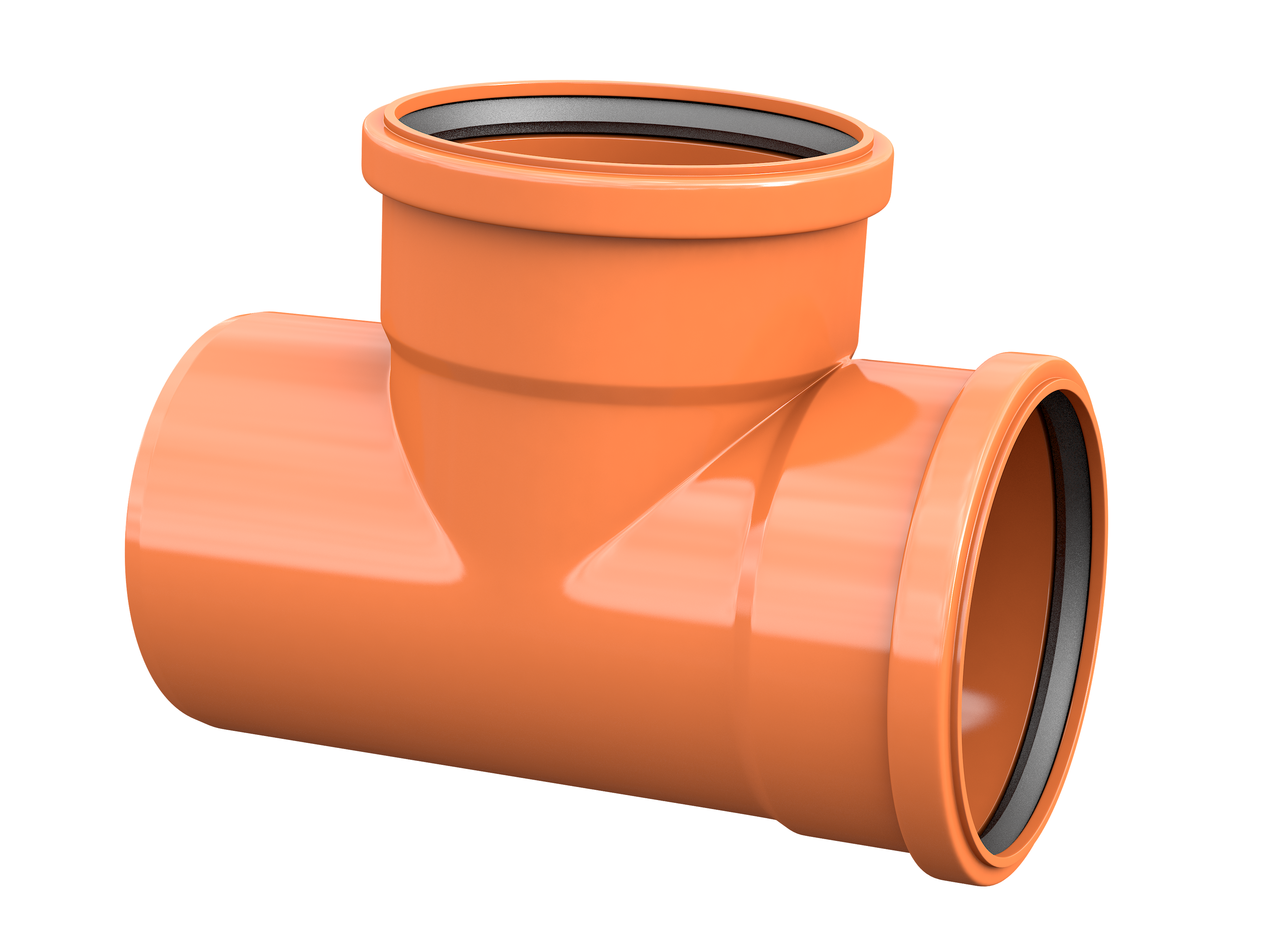 Funke KGEA-Abzweig DN/OD 160/160    45 Grad, inkl. Dichtung