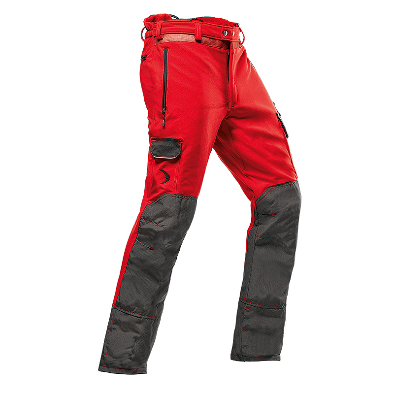 PFANNER Schnittschutzhose (Typ A) ARBORIST rot/grau (102218)