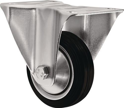 TECWERK Bockrolle Vollgummi 