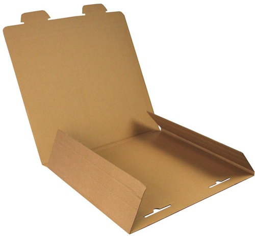 Kalenderverpackung 1-wellig Maße 500x420x12mm B3 Qualität 1.20 B braun TRANSPAK