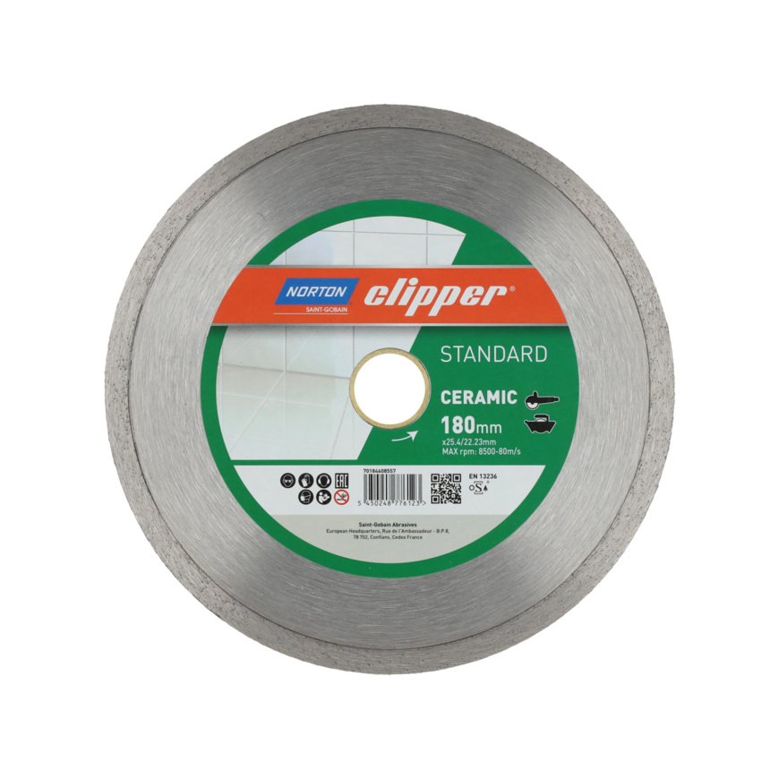 NORTON CLIPPER DIAMANTSCHEIBE STANDARD CERAMIC - 25,4/22,23 mm
