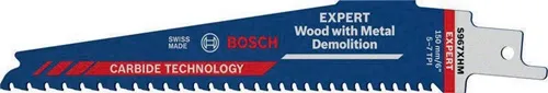 Bosch Säbelsägeblatt Wood Metal Demolition S967 XHM L150mm B25mm 5mm 10St/K.2608900397