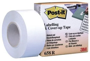 Post-it Abdeckband 658R 25mmx17,7m weiß