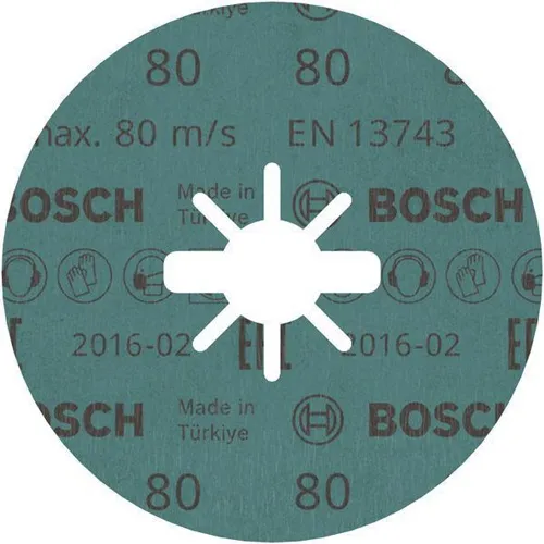 Bosch Fiberschleifscheibe PRO R574 D.115mm Körnung 80 X-LOCK