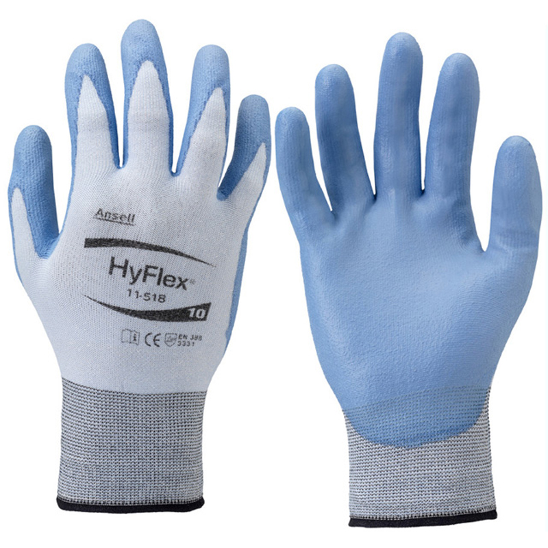ANSELL Schnittschutzhandschuh HYFLEX blau (11-518) ANSELL Schnittschutzhandschuh HYFLEX blau (11-518)