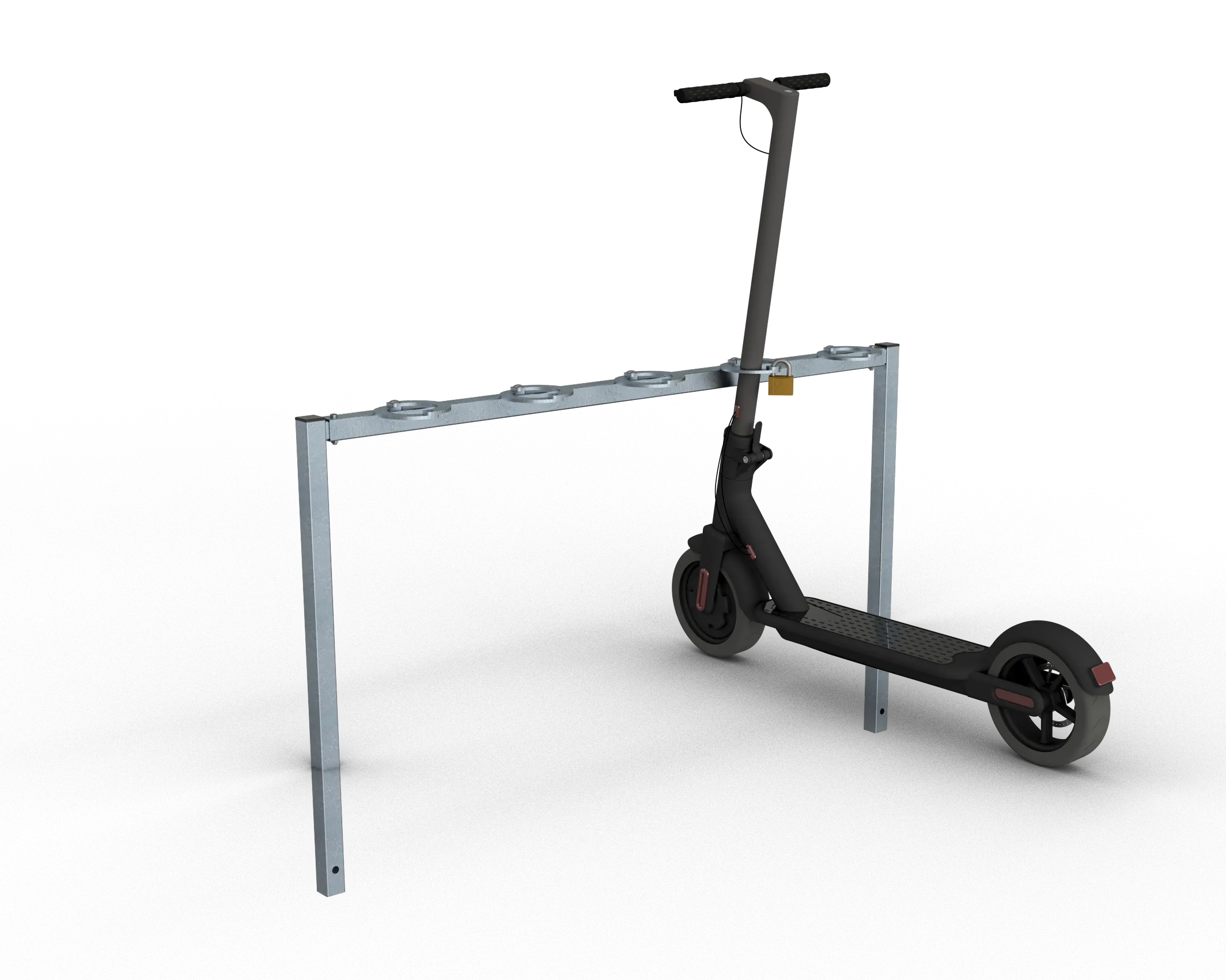 SCHAKE Scooter-Reihenparker für 5 Einstellplätze