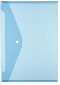 Herlitz Dokumententasche 10657948 DIN A4 Druckknopf PP blau