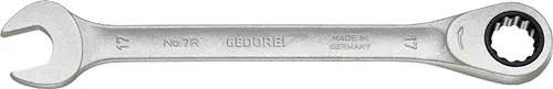 Maulringratschenschlüssel 7 R SW 13mm L.180mm ger.GEDORE