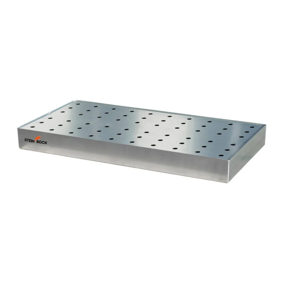 Steinbock® Paletten-Kleingebinde-Auffangwanne aus Stahl, verzinkt