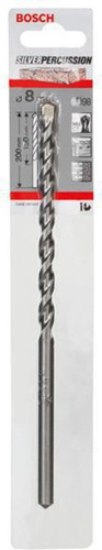 Bosch Betonbohrer Silver Percussion CYL-3 D.8mm Arbeits-L.150mm L.200mm Schaft-D.7,5mm